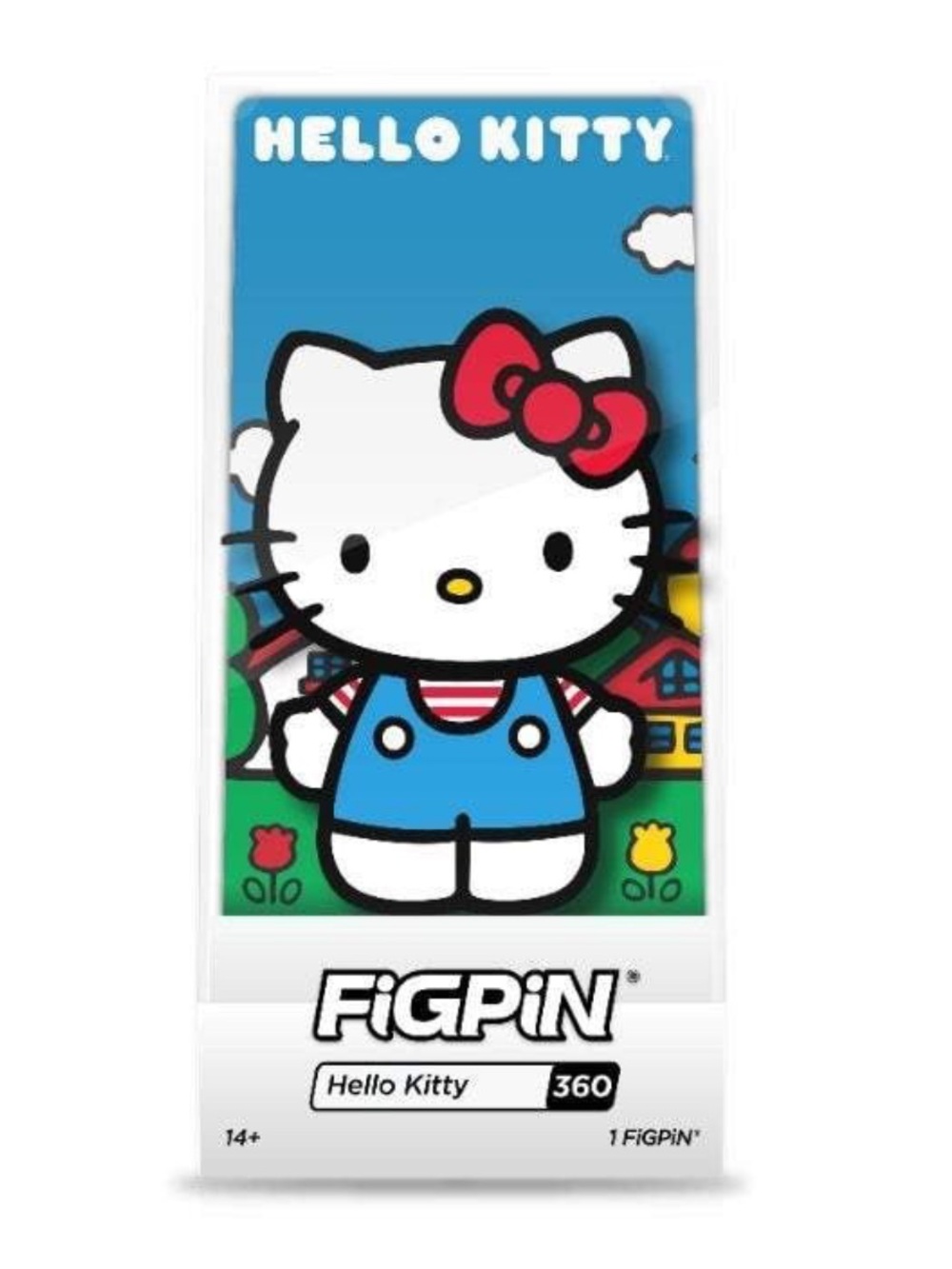 FiGPiN Hello Kitty Enamel Pin - White, Red, Blue